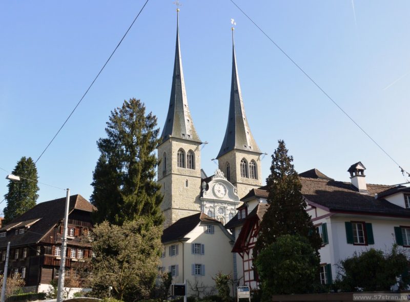 Люцерн - церковь