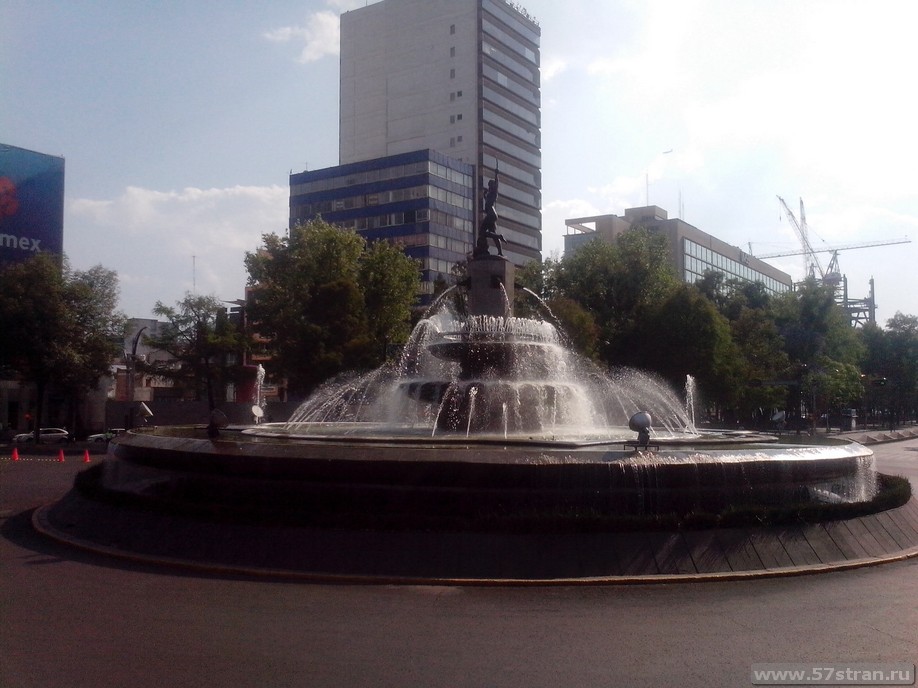 Мехико - фонтан