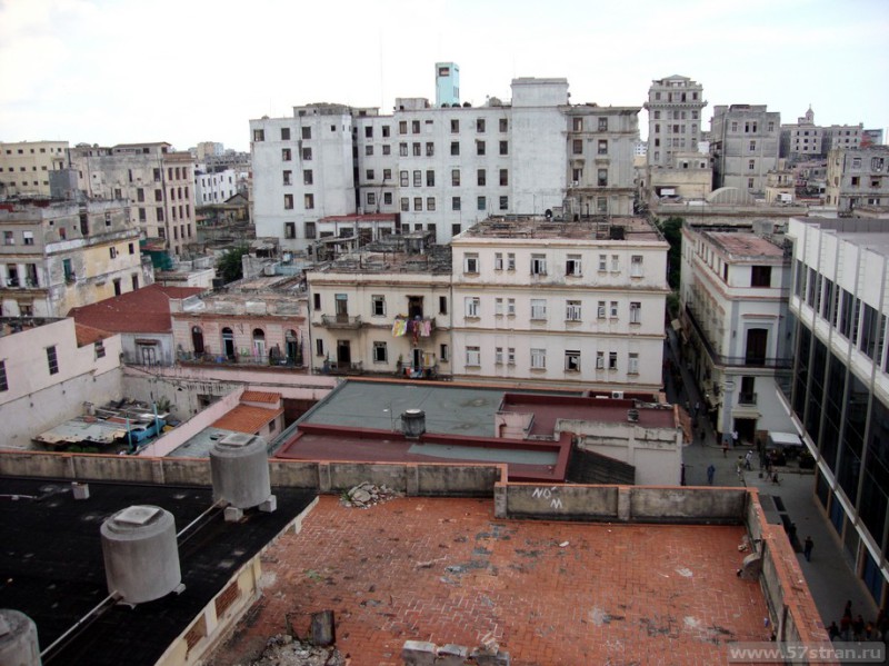 Гавана с крыши отеля