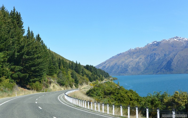 Новая Зеландия - озера