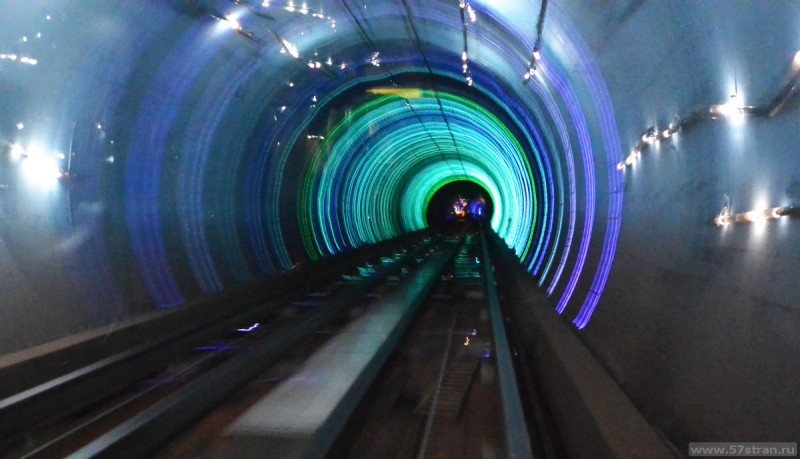 Bund Sightseeing tunnel Шанхай