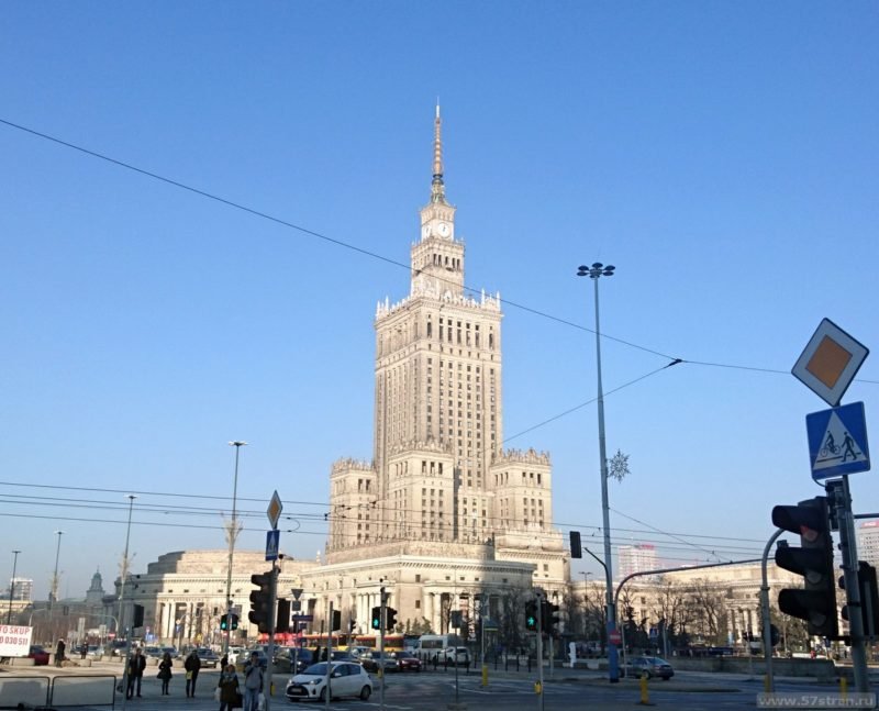 Варшава - сталинская высотка